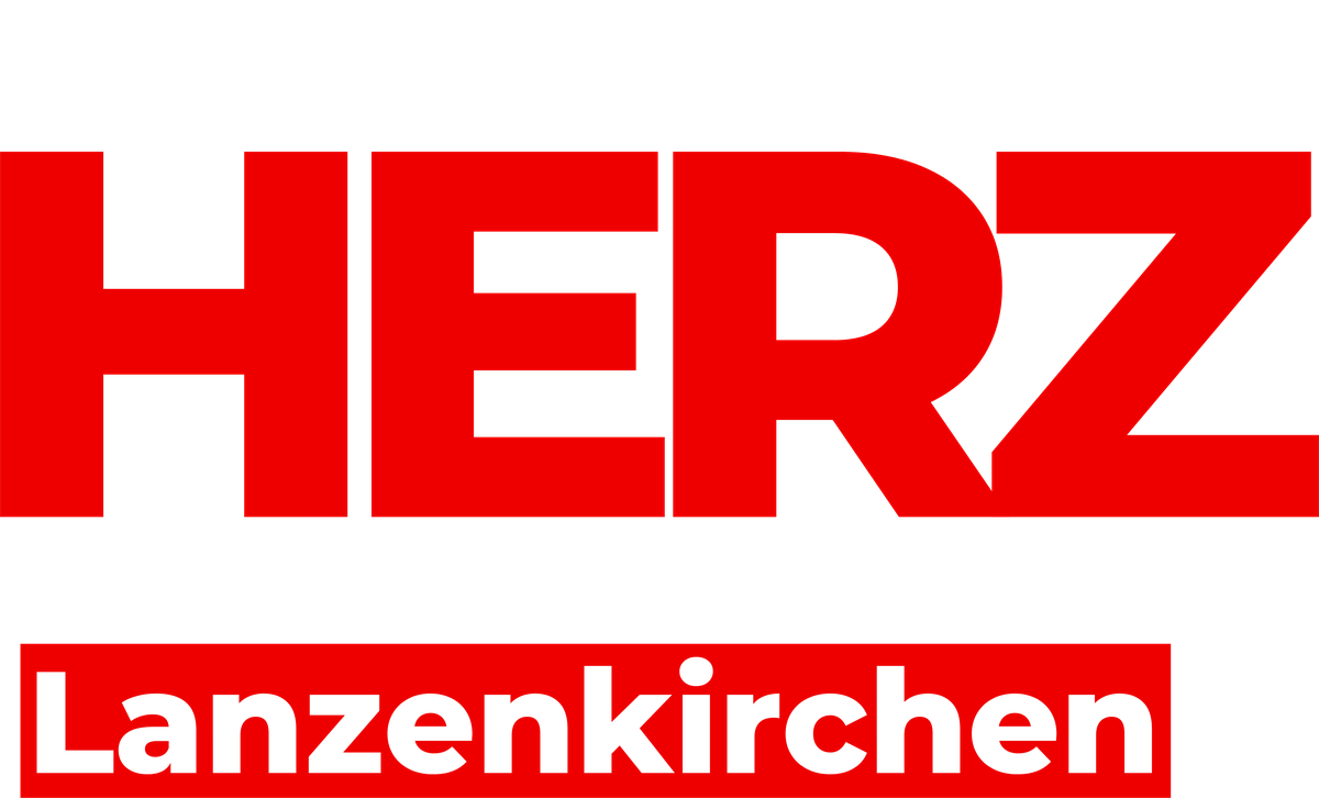 das rote Herz im Zentrum von Lanzenkirchen