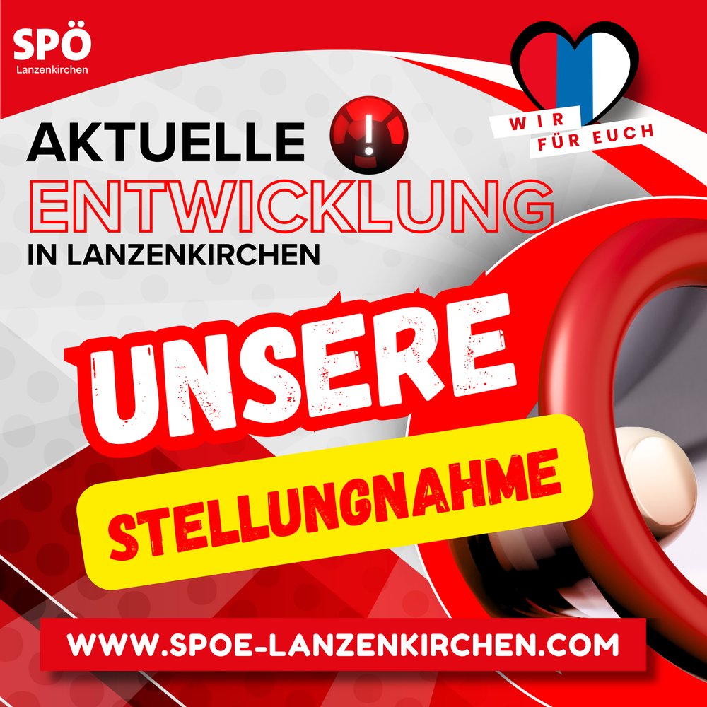 SPÖ Lanzenkirchen fordert Aufklärung