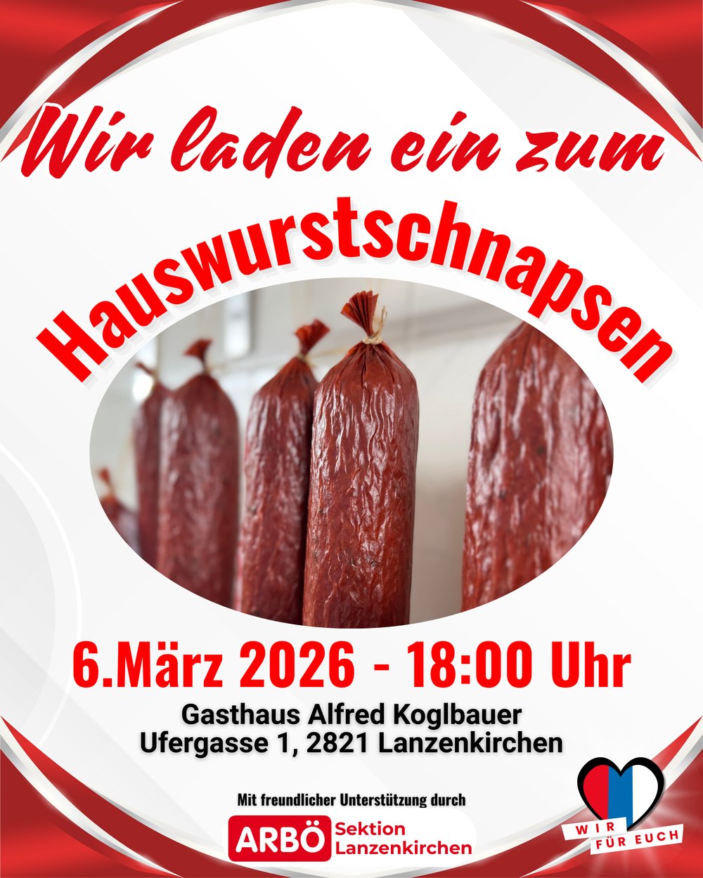 Hauswurstschnapsen 2026 — Karten, Können und eine Siegestrophäe